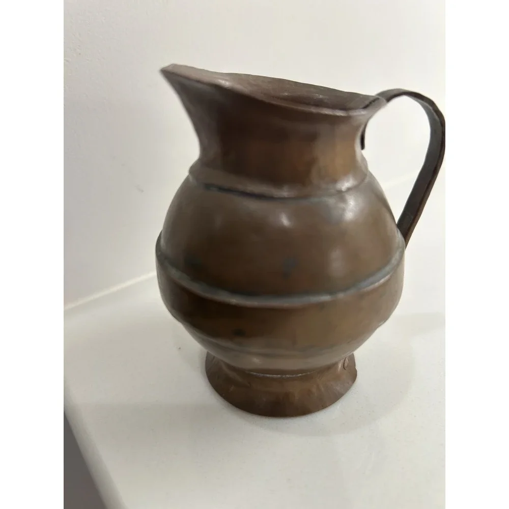 Vintage Small Brass Pitcher